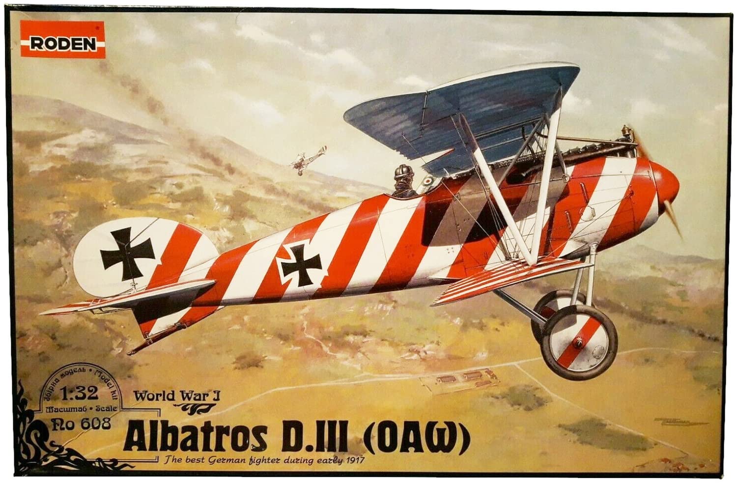 1/32 ローデンPT-17 & ICM DH.82 全2個セット+ パーツ Amazon | ローデン 1/32 独 アルバトロスD.III OAW工場製戦闘機 WW-1